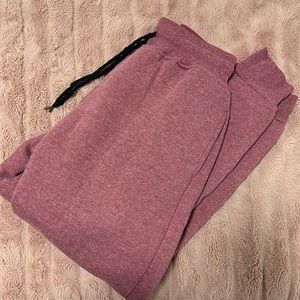 Mauve-colored sweatpants/joggers with thick fleece lining! #sweatpants #thick